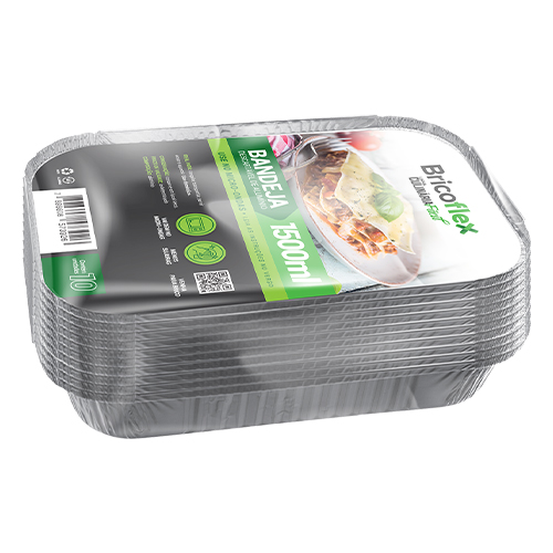 Bandeja Descartável de Alumínio 1150 ml
