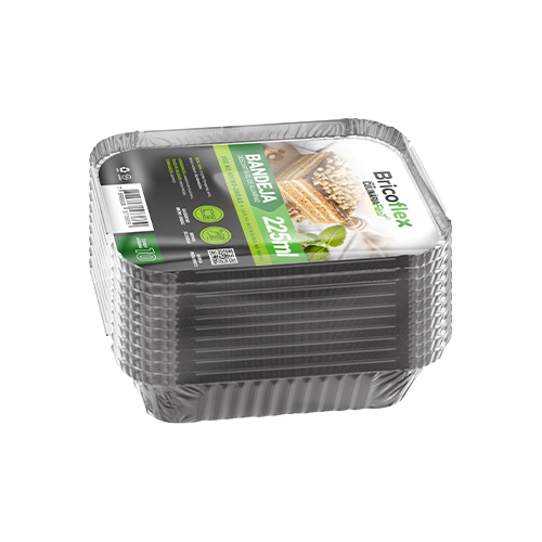 Bandeja Descartável de Alumínio 225 ml